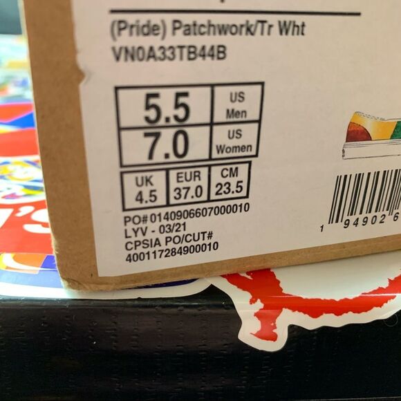 Vans Authentic Pride Patchwork 7 Women - Picture 12 of 12